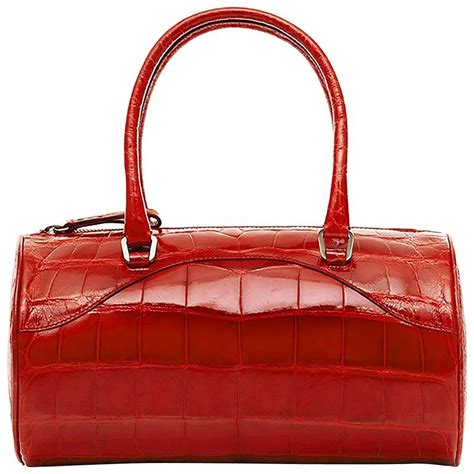 prada red bag vintage|older red prada handbags.